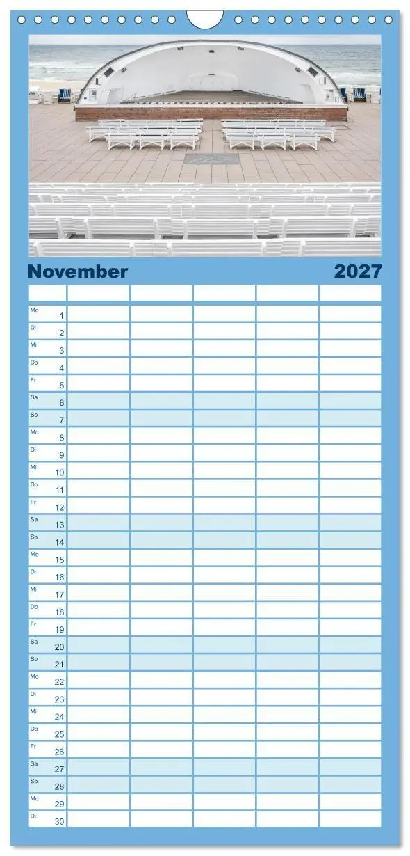 Bild: 9783594308165 | Familienplaner 2027 - Sylt süchtig mit 5 Spalten (Wandkalender, 21...