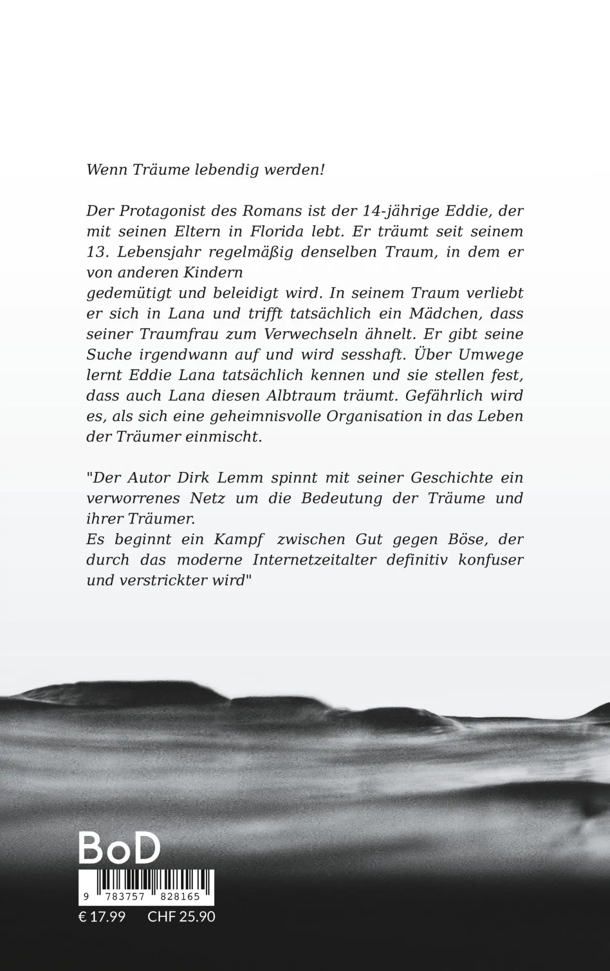 Rückseite: 9783757828165 | Die Traumfrau | Dirk Lemm | Taschenbuch | 506 S. | Deutsch | 2023