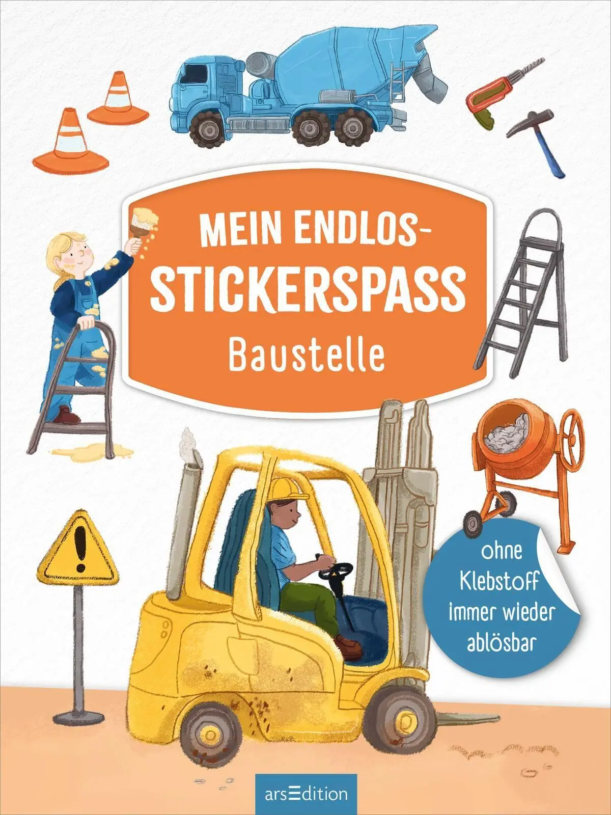 Bild: 9783845868165 | Mein Endlos-Stickerspaß - Baustelle | Rosie Butcher | Taschenbuch
