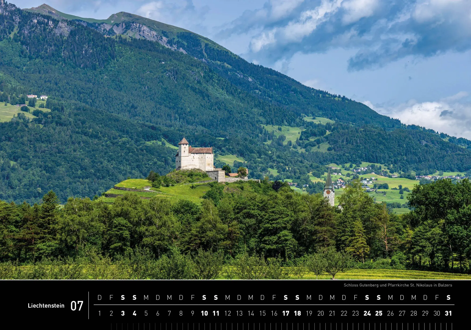 Bild: 9783968558165 | Liechtenstein Premiumkalender 2027 | Paul Trummer | Kalender | 14 S.