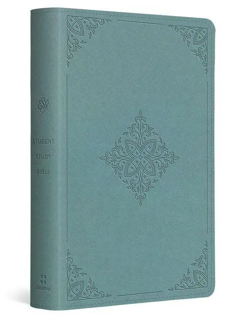 Cover: 9781433598265 | ESV Student Study Bible (Trutone, Paris Sky, Fleur-De-Lis Design)