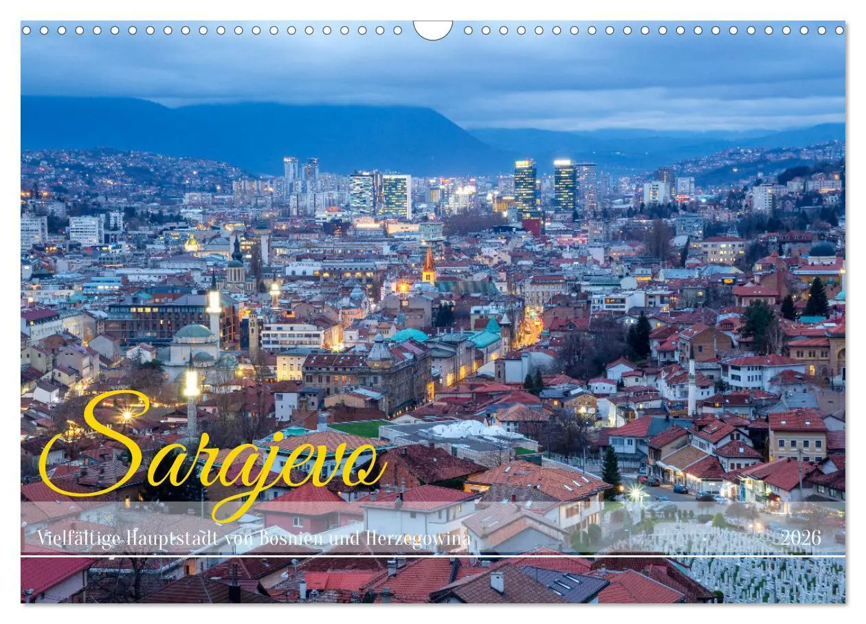 Cover: 9783457398265 | Sarajevo - Vielfältige Hauptstadt von Bosnien und Herzegowina...
