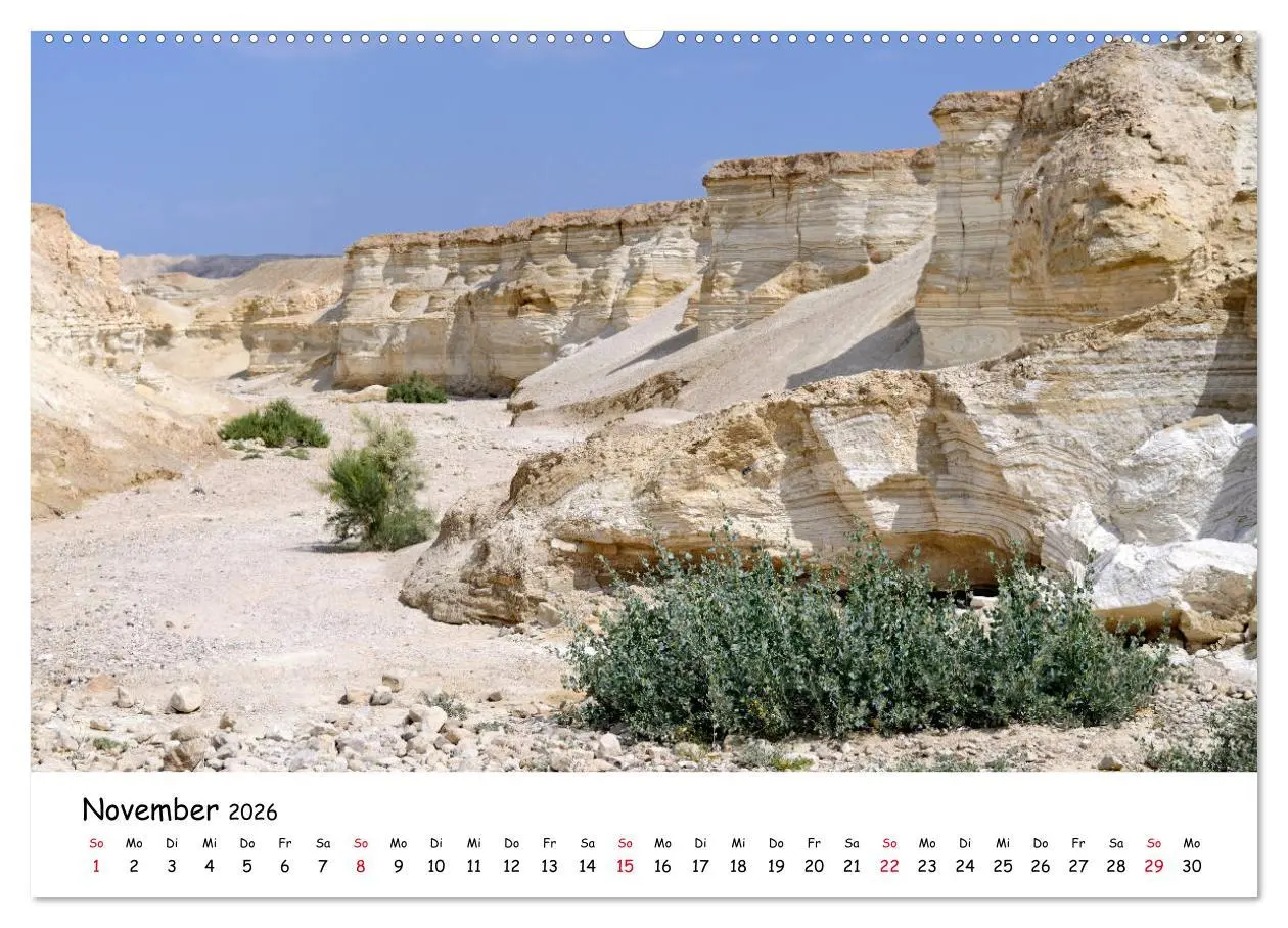 Bild: 9783457778265 | Traumziel Israel (Wandkalender 2026 DIN A2 quer), CALVENDO...