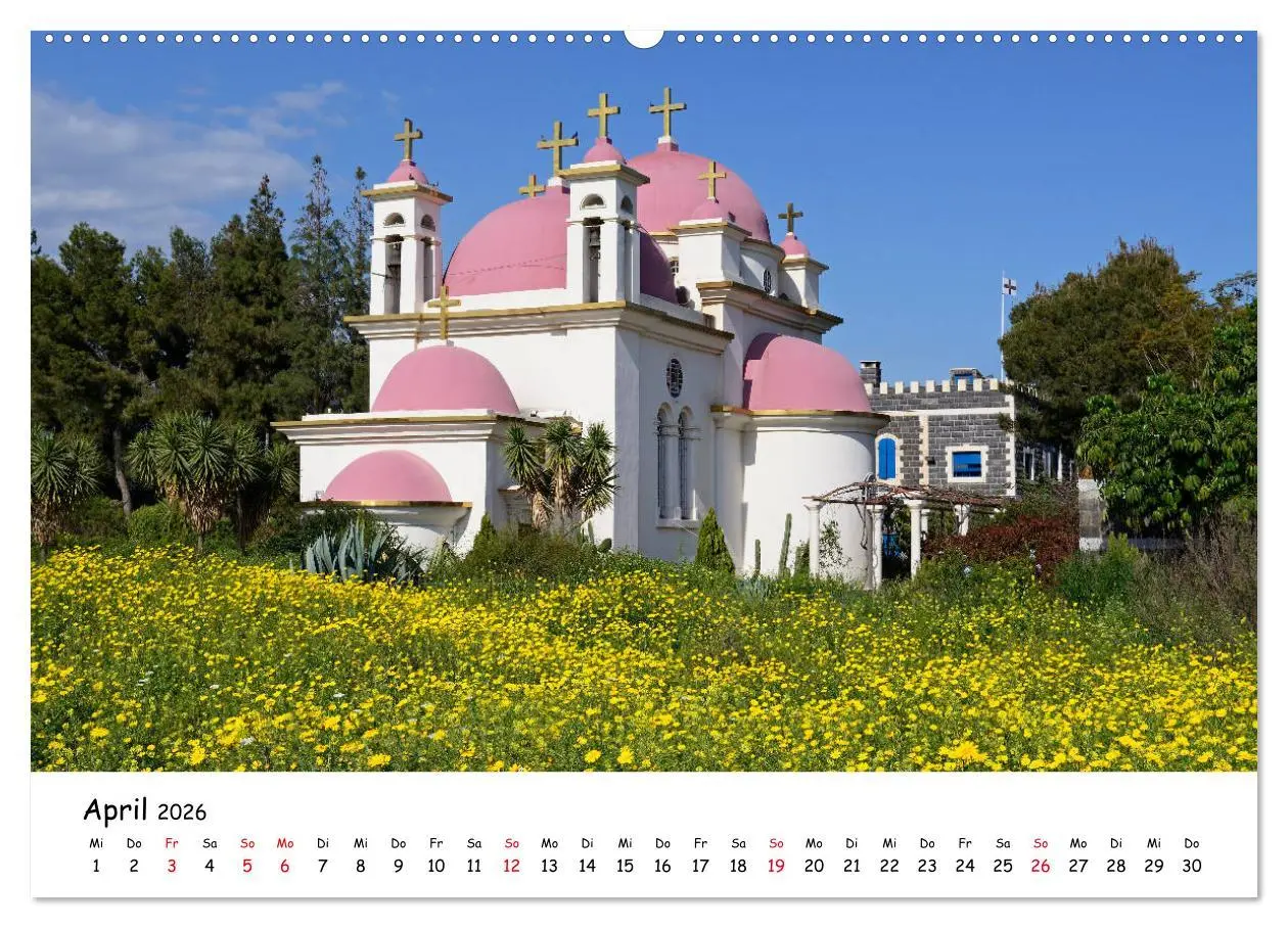 Bild: 9783457778265 | Traumziel Israel (Wandkalender 2026 DIN A2 quer), CALVENDO...