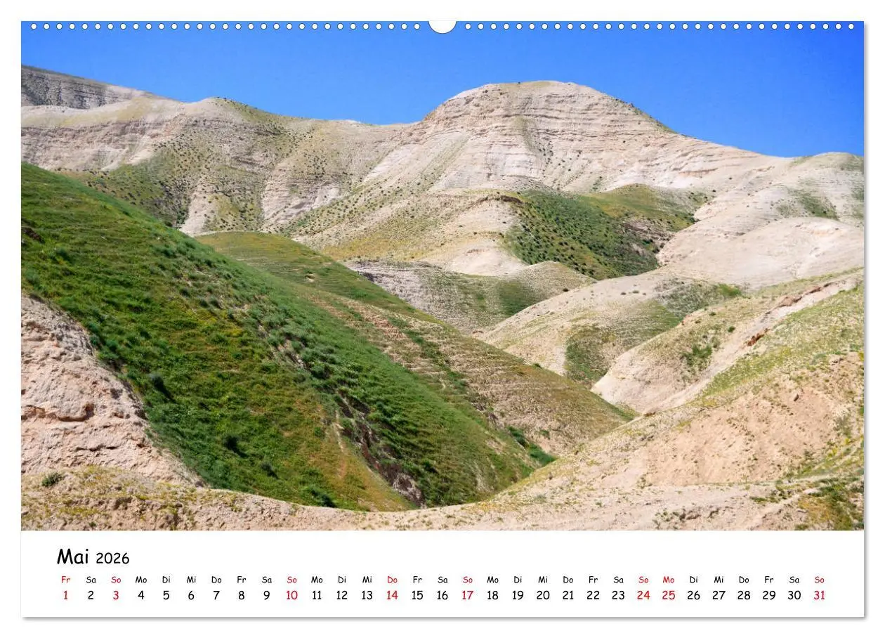 Bild: 9783457778265 | Traumziel Israel (Wandkalender 2026 DIN A2 quer), CALVENDO...
