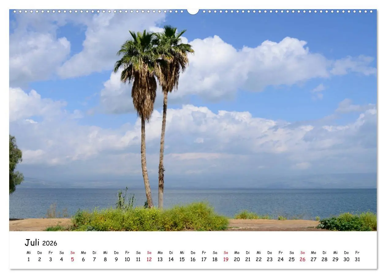 Bild: 9783457778265 | Traumziel Israel (Wandkalender 2026 DIN A2 quer), CALVENDO...