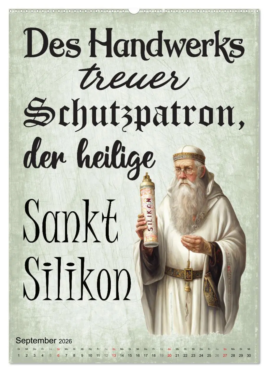 Bild: 9783516318265 | Handwerker Sprüche (Wandkalender 2026 DIN A2 hoch), CALVENDO...