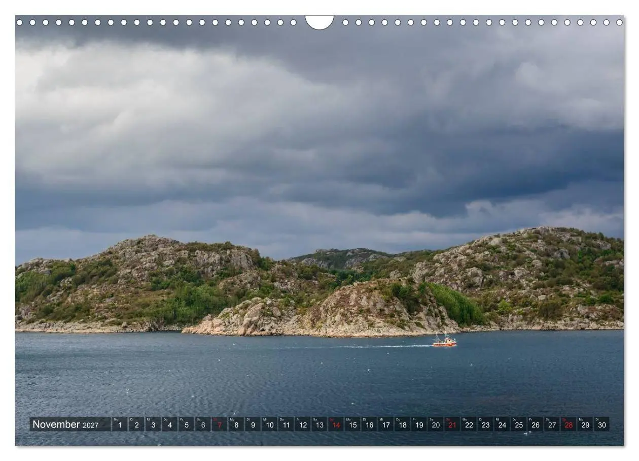 Bild: 9783569958265 | Norwegens Süden (Wandkalender 2027 DIN A3 quer), CALVENDO...