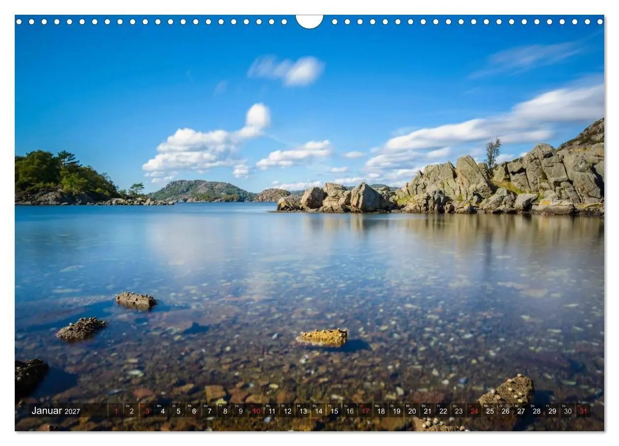 Bild: 9783569958265 | Norwegens Süden (Wandkalender 2027 DIN A3 quer), CALVENDO...