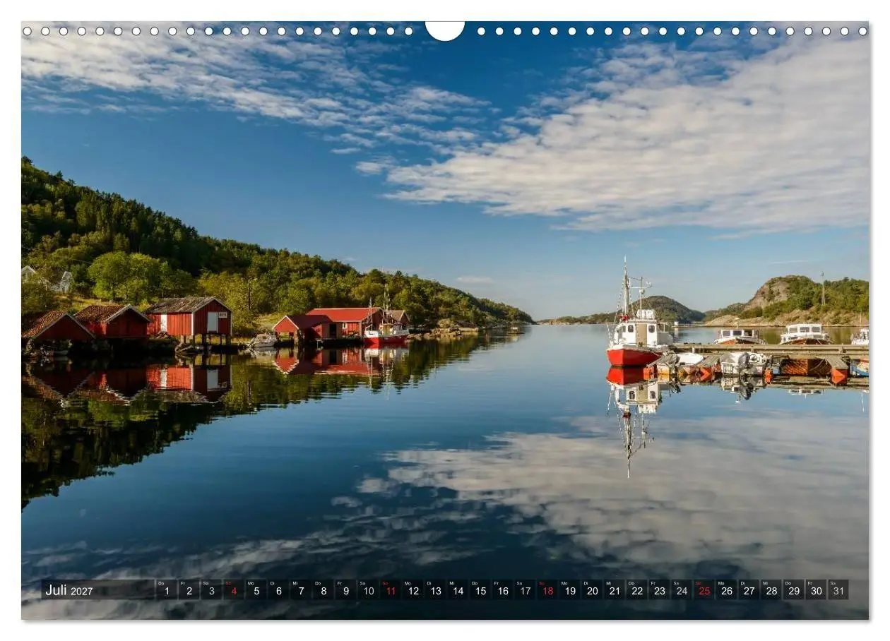 Bild: 9783569958265 | Norwegens Süden (Wandkalender 2027 DIN A3 quer), CALVENDO...
