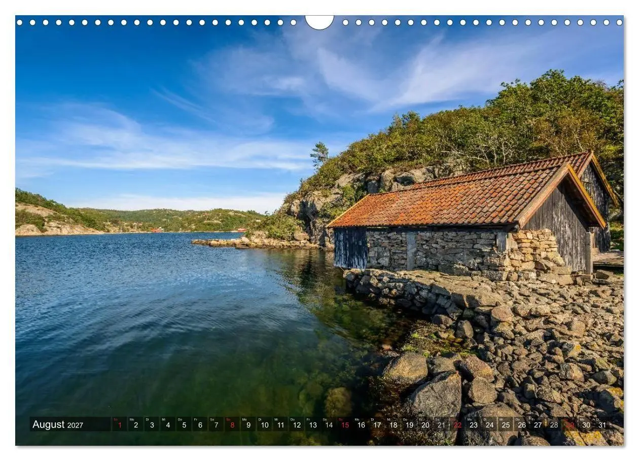 Bild: 9783569958265 | Norwegens Süden (Wandkalender 2027 DIN A3 quer), CALVENDO...