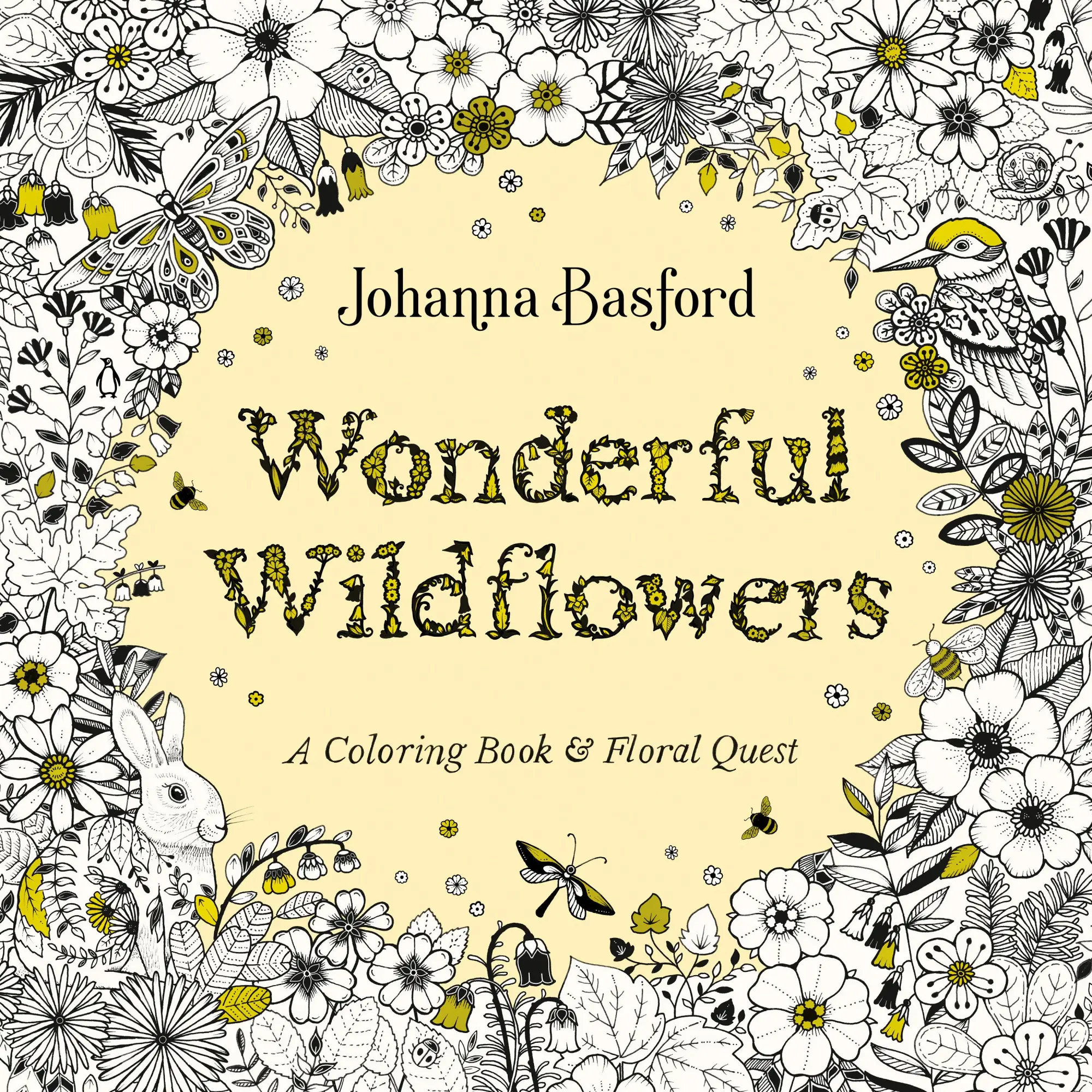 Cover: 9780143138365 | Wonderful Wildflowers | A Coloring Book and Floral Quest | Basford