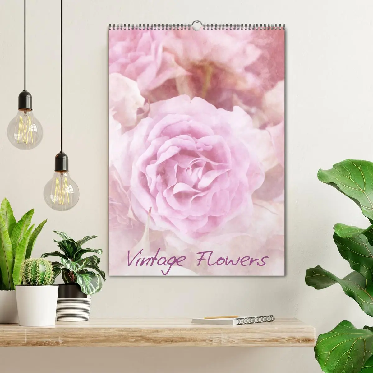 Bild: 9783516478365 | Vintage Flowers (Wandkalender 2026 DIN A2 hoch), CALVENDO...