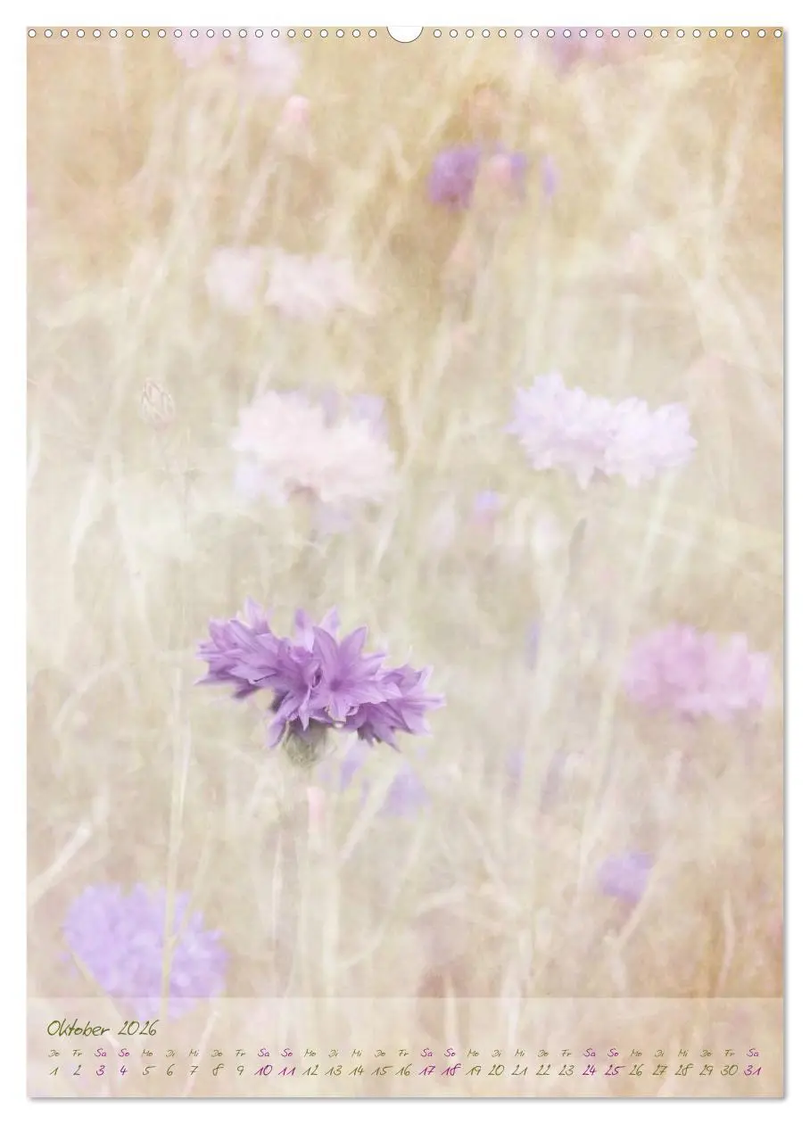 Bild: 9783516478365 | Vintage Flowers (Wandkalender 2026 DIN A2 hoch), CALVENDO...