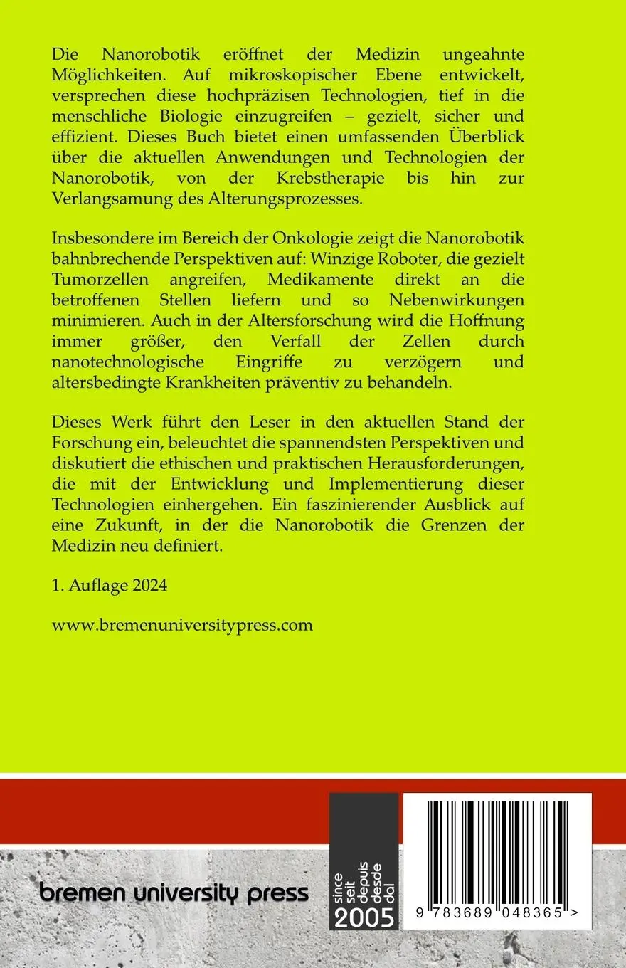 Rückseite: 9783689048365 | Nanorobotik in der Medizin | Fang Hong | Taschenbuch | Paperback