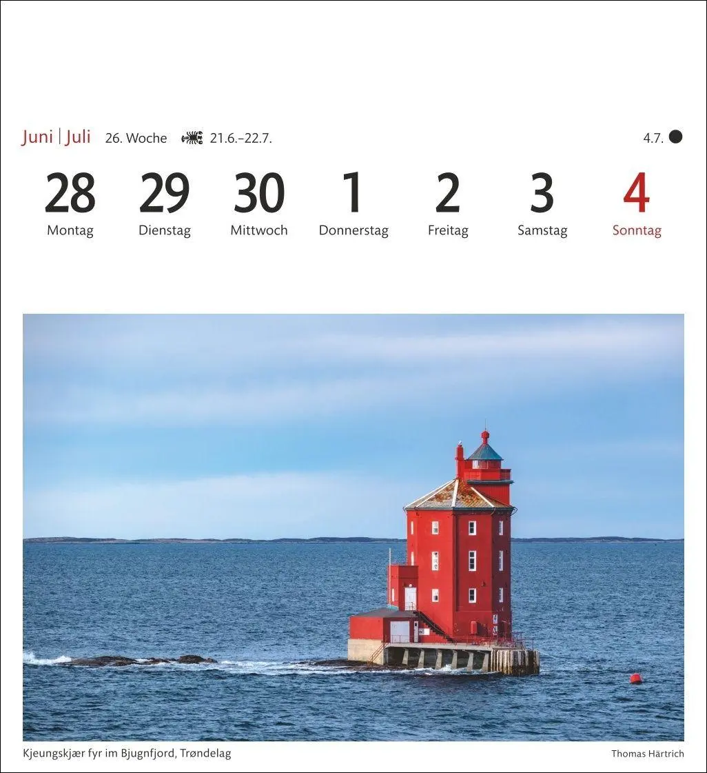 Bild: 9783840038365 | Norwegen Sehnsuchtskalender 2027 - Wochenkalender mit 53 Postkarten