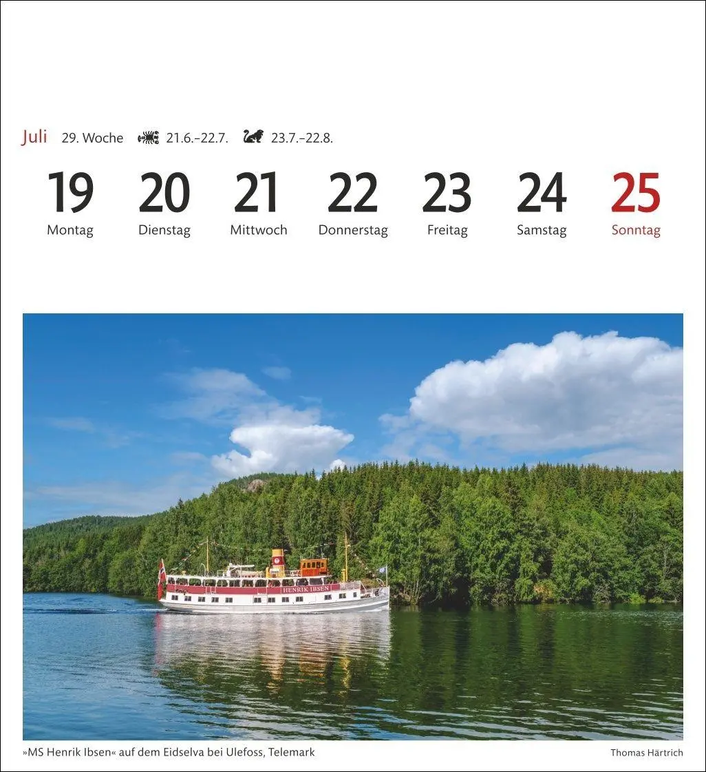 Bild: 9783840038365 | Norwegen Sehnsuchtskalender 2027 - Wochenkalender mit 53 Postkarten