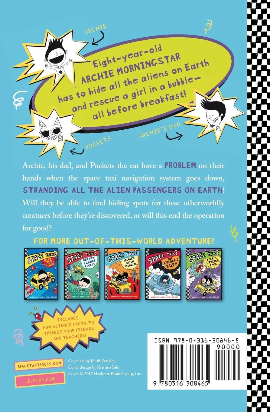 Rückseite: 9780316308465 | Space Taxi | Aliens on Earth | Wendy Mass (u. a.) | Taschenbuch | 2017