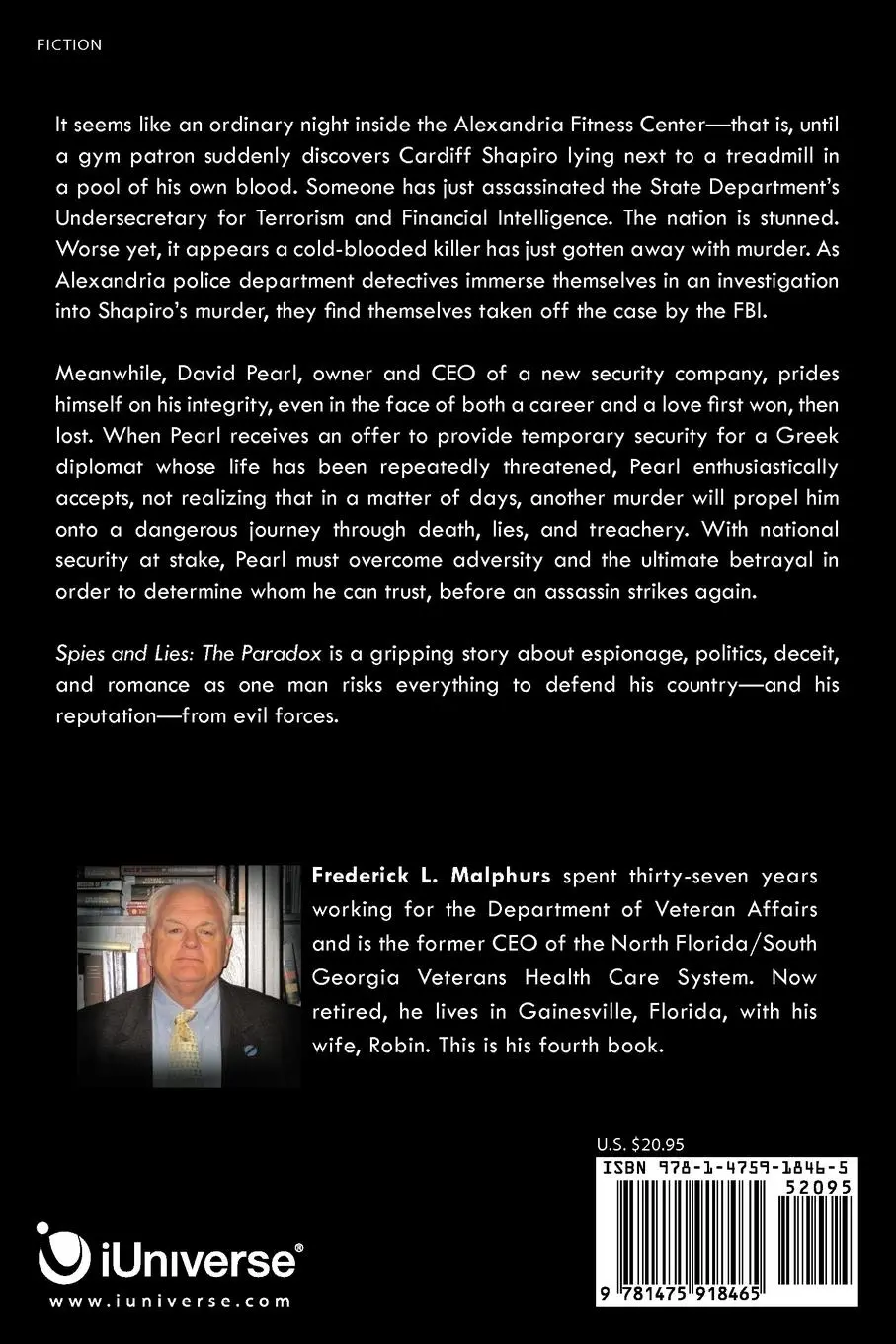 Rückseite: 9781475918465 | Spies and Lies | The Paradox | Frederick L. Malphurs | Taschenbuch