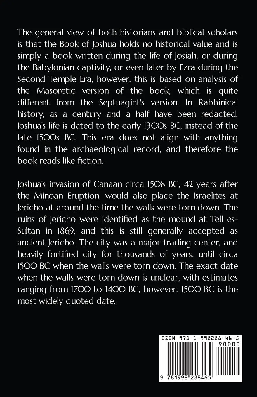 Rückseite: 9781998288465 | Septuagint - Joshua | Scriptural Research Institute | Taschenbuch