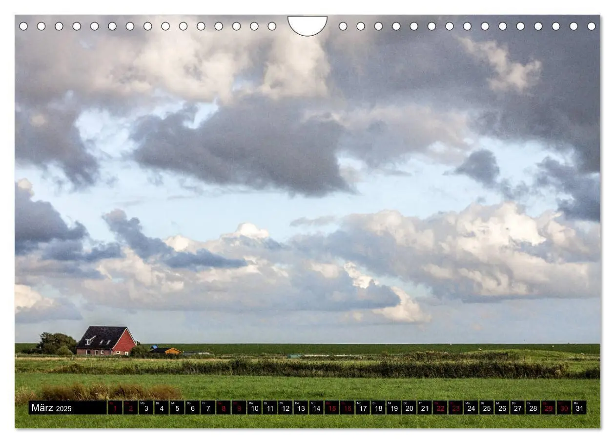 Bild: 9783435358465 | Nordseeinsel Pellworm 2025 (Wandkalender 2025 DIN A4 quer),...