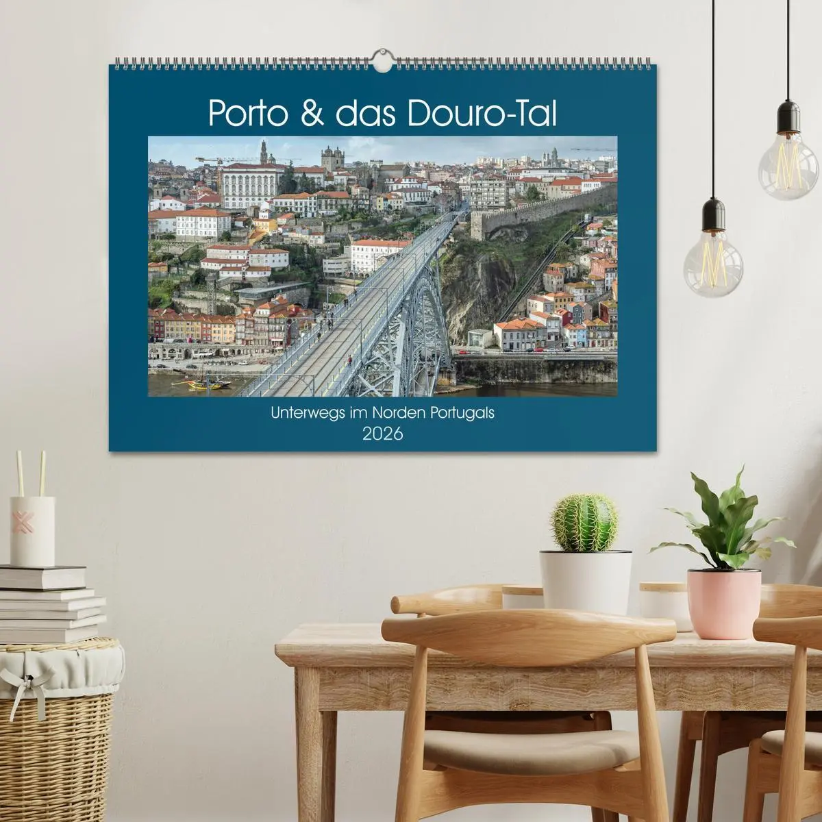Bild: 9783457828465 | Porto &amp; das Douro-Tal (Wandkalender 2026 DIN A2 quer), CALVENDO...