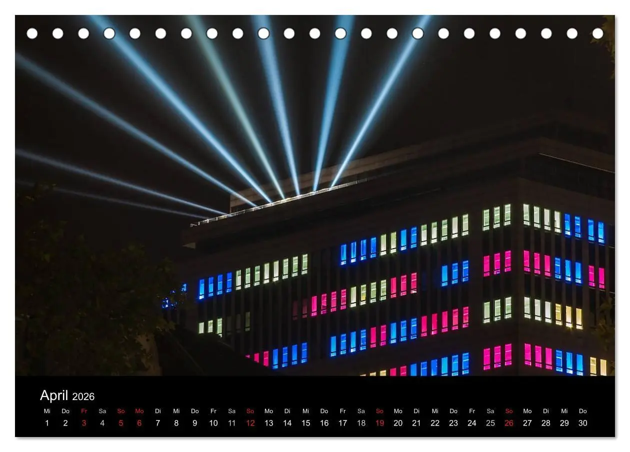 Bild: 9783516088465 | Colours of Berlin (Tischkalender 2026 DIN A5 quer), CALVENDO...