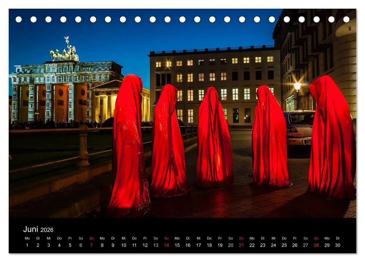 Bild: 9783516088465 | Colours of Berlin (Tischkalender 2026 DIN A5 quer), CALVENDO...