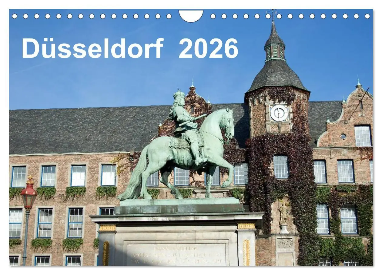 Cover: 9783516158465 | Düsseldorf 2026 (Wandkalender 2026 DIN A4 quer), CALVENDO...