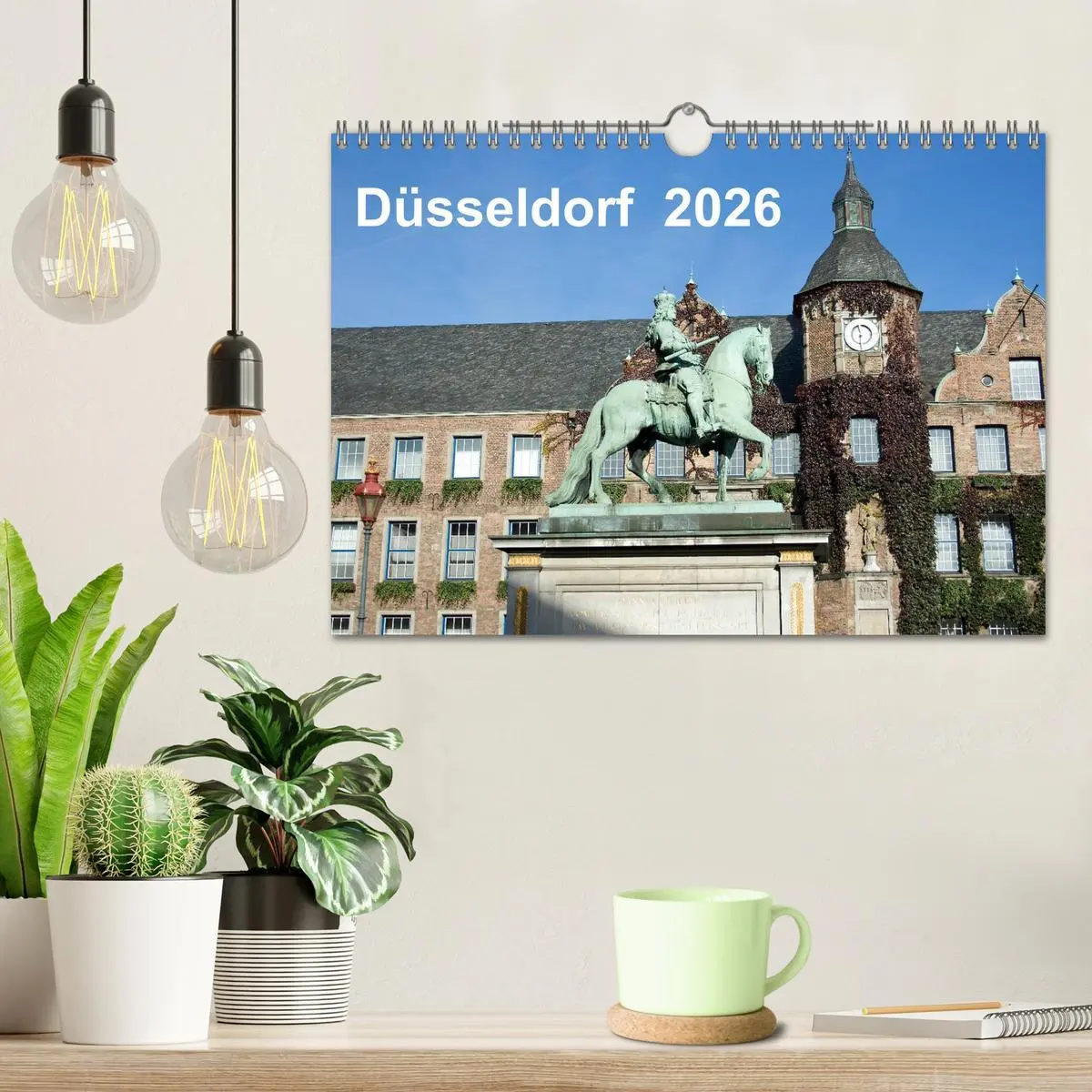 Bild: 9783516158465 | Düsseldorf 2026 (Wandkalender 2026 DIN A4 quer), CALVENDO...