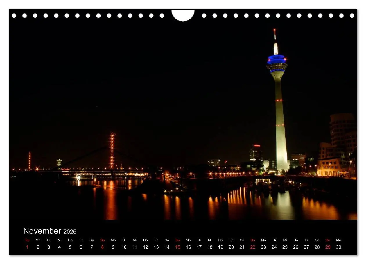 Bild: 9783516158465 | Düsseldorf 2026 (Wandkalender 2026 DIN A4 quer), CALVENDO...