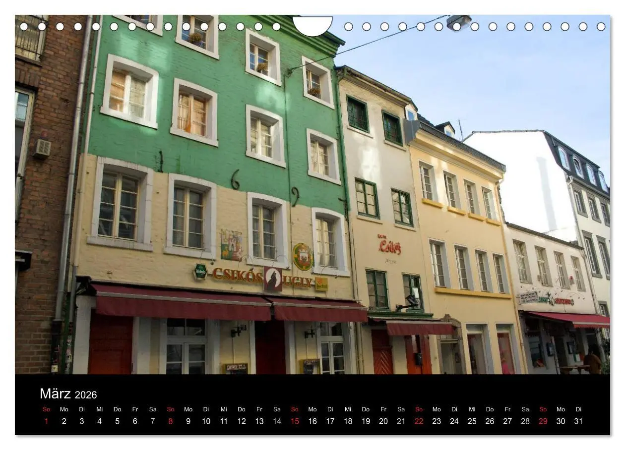 Bild: 9783516158465 | Düsseldorf 2026 (Wandkalender 2026 DIN A4 quer), CALVENDO...