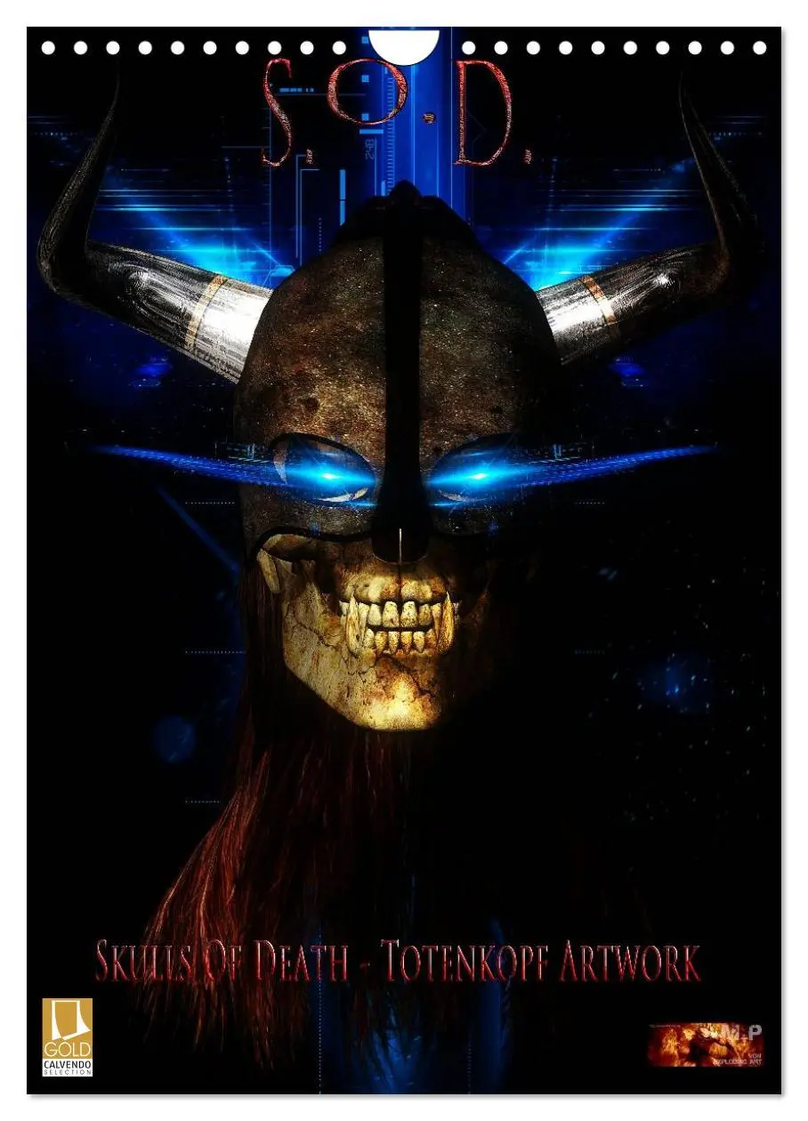 Cover: 9783516468465 | S.O.D. - Skulls Of Death Vol. I - Totenkopf Artworks (Wandkalender...