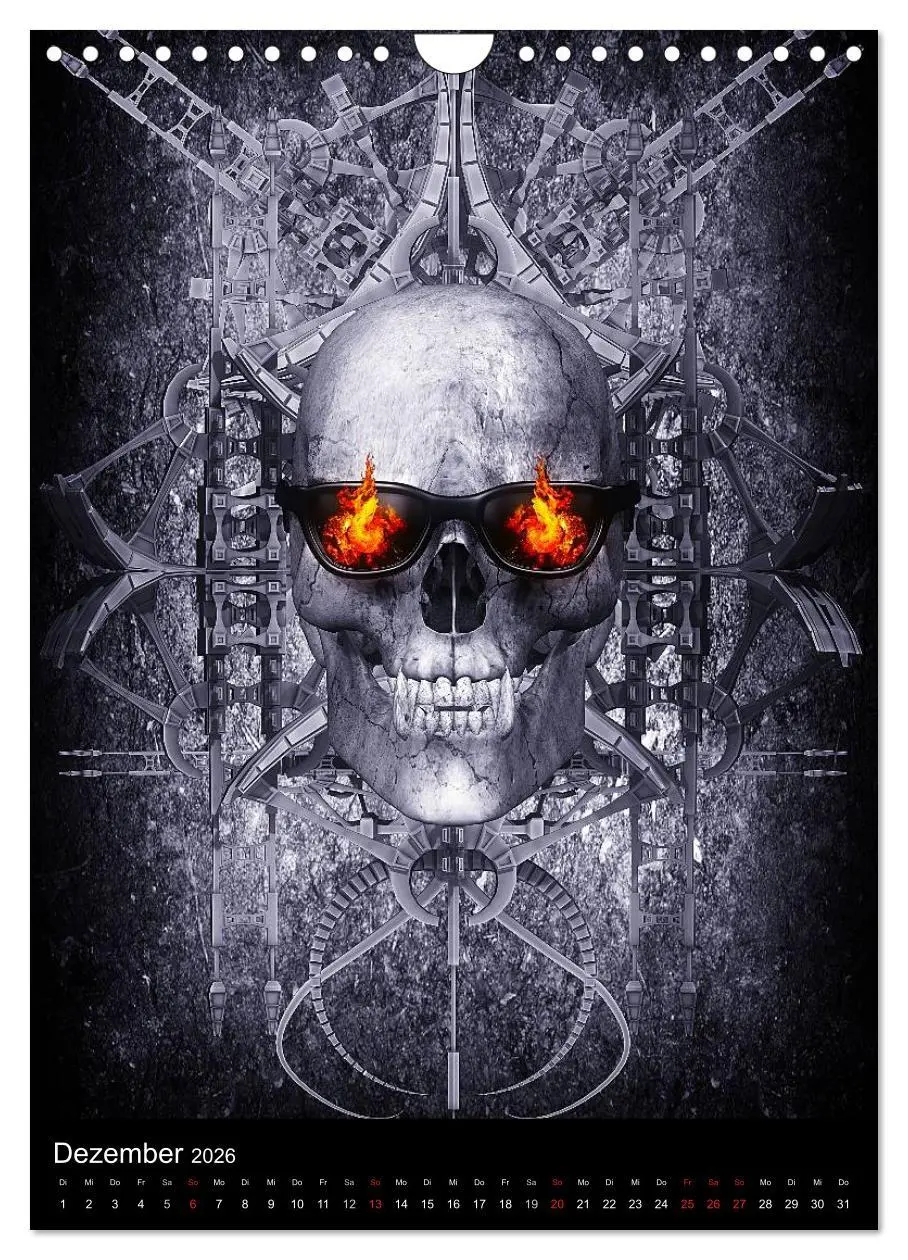 Bild: 9783516468465 | S.O.D. - Skulls Of Death Vol. I - Totenkopf Artworks (Wandkalender...