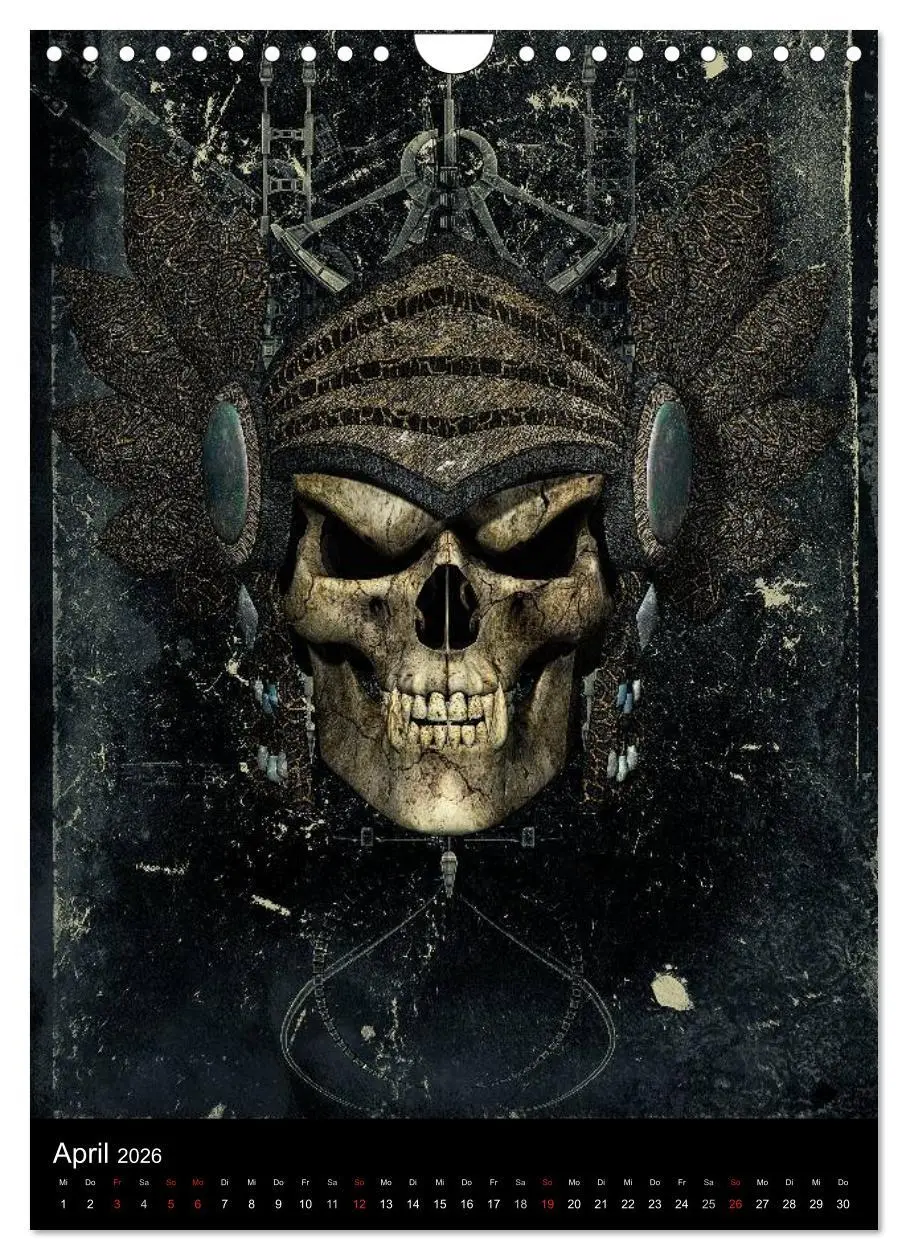 Bild: 9783516468465 | S.O.D. - Skulls Of Death Vol. I - Totenkopf Artworks (Wandkalender...