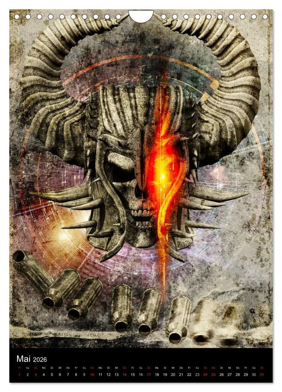 Bild: 9783516468465 | S.O.D. - Skulls Of Death Vol. I - Totenkopf Artworks (Wandkalender...