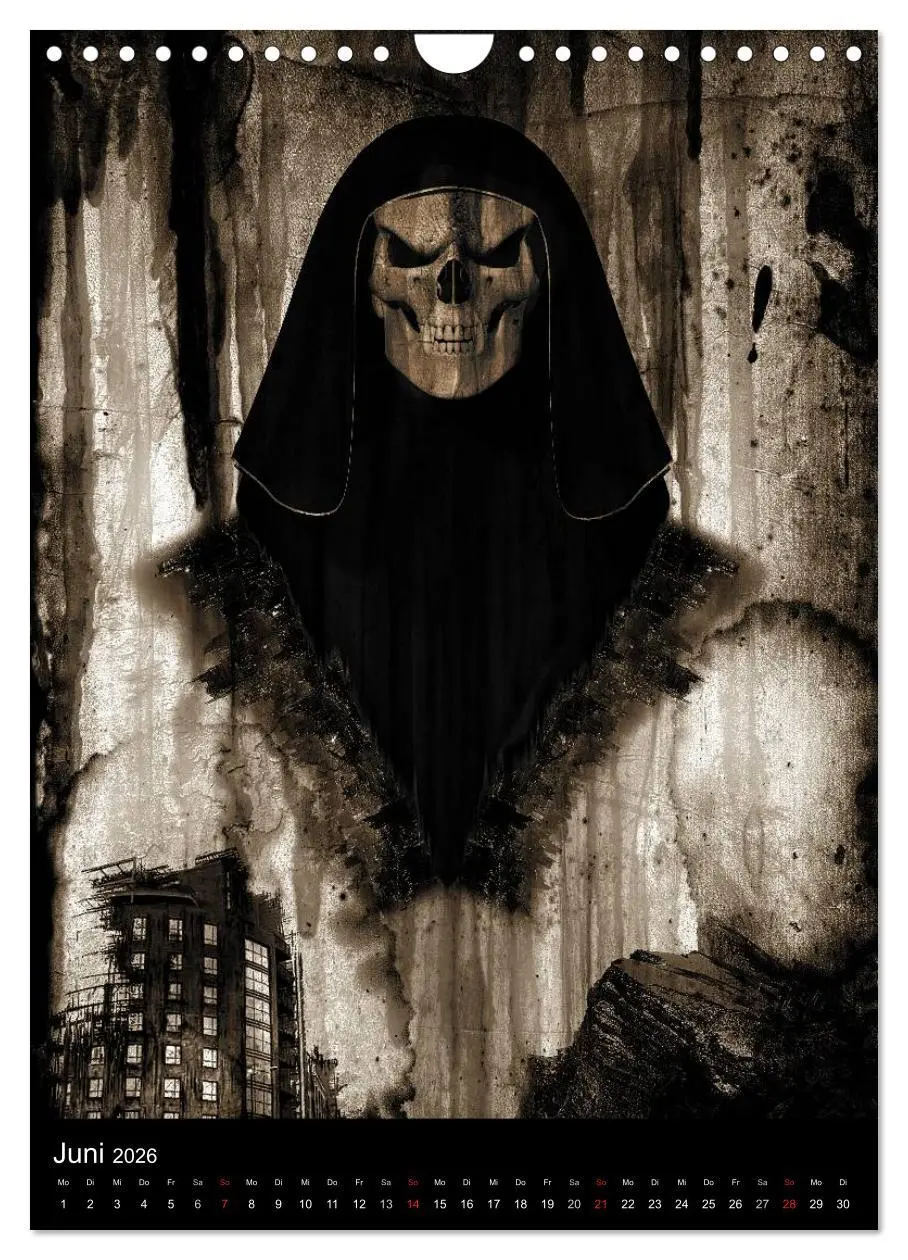 Bild: 9783516468465 | S.O.D. - Skulls Of Death Vol. I - Totenkopf Artworks (Wandkalender...