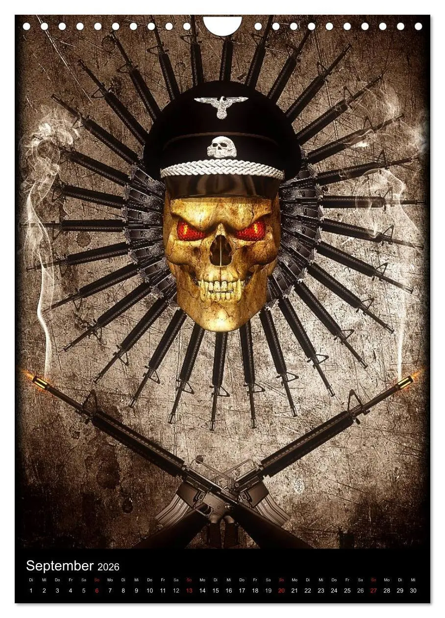 Bild: 9783516468465 | S.O.D. - Skulls Of Death Vol. I - Totenkopf Artworks (Wandkalender...
