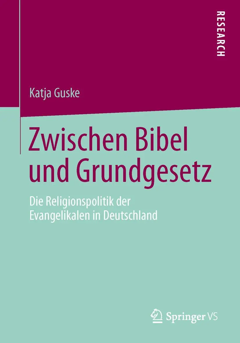 Cover: 9783658038465 | Zwischen Bibel und Grundgesetz | Katja Guske | Taschenbuch | viii