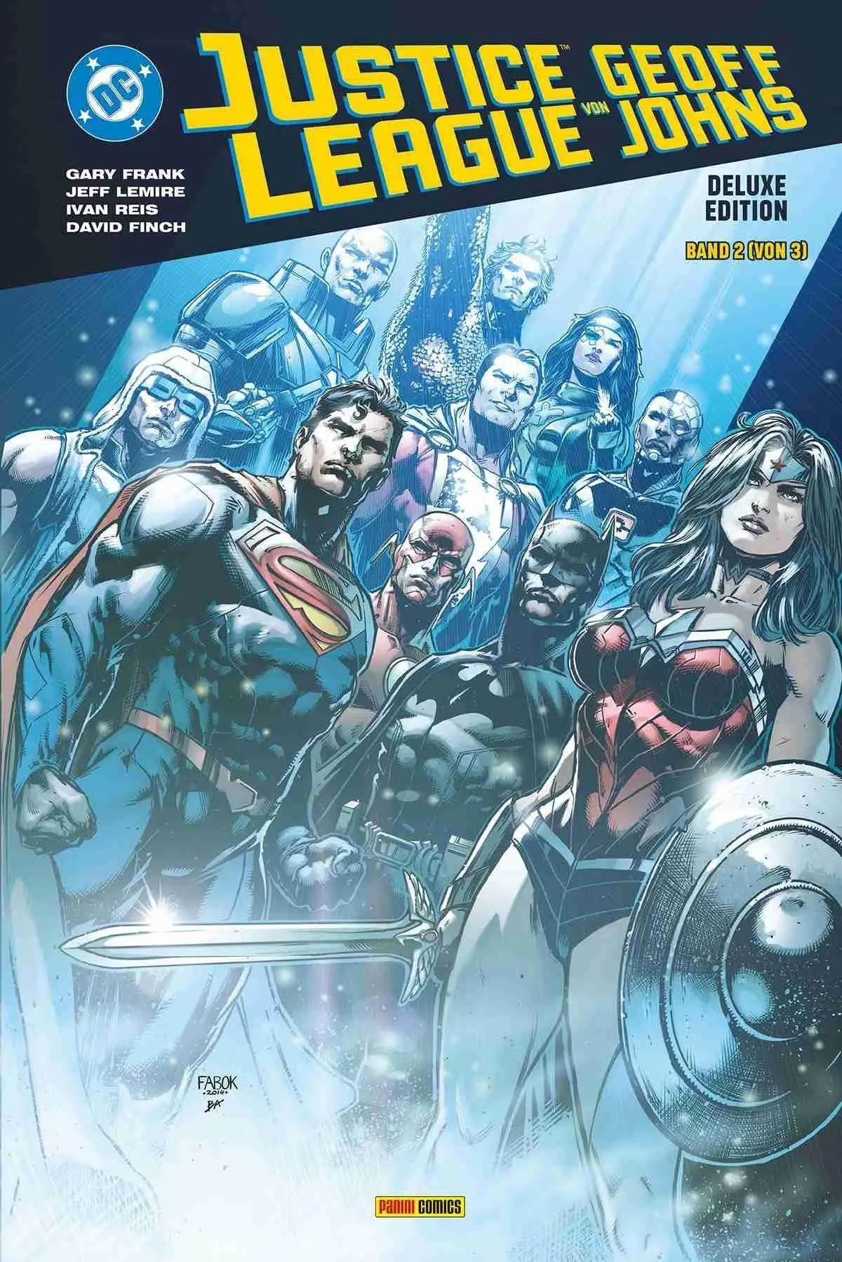 Cover: 9783741648465 | Justice League von Geoff Johns (Deluxe Edition) | Bd. 2 (von 3) | Buch