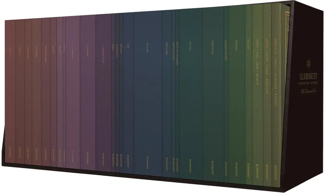 Cover: 9781433568565 | ESV Illuminated Scripture Journal: Old Testament Set | Esv Bibles