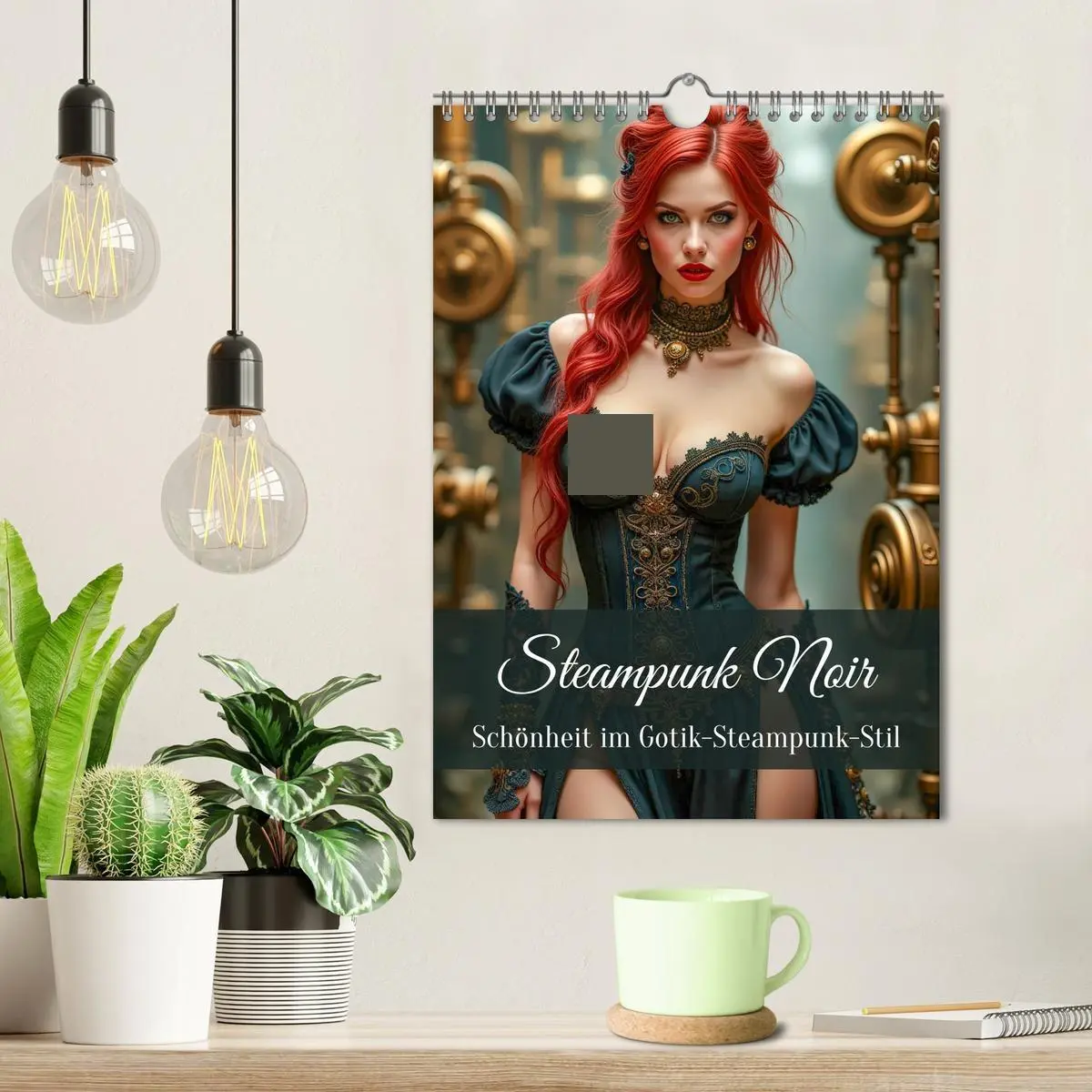 Bild: 9783457298565 | Steampunk Noir (Wandkalender 2026 DIN A4 hoch), CALVENDO...