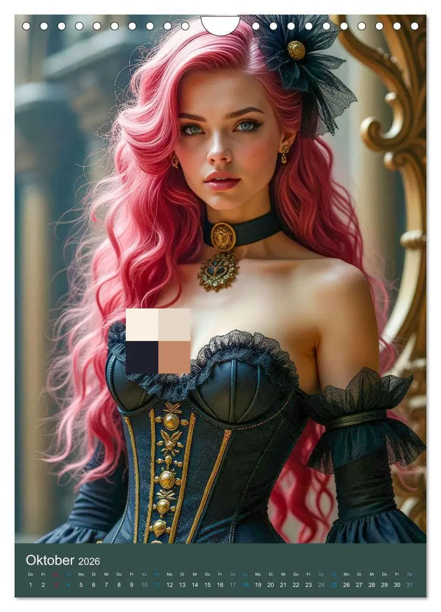 Bild: 9783457298565 | Steampunk Noir (Wandkalender 2026 DIN A4 hoch), CALVENDO...