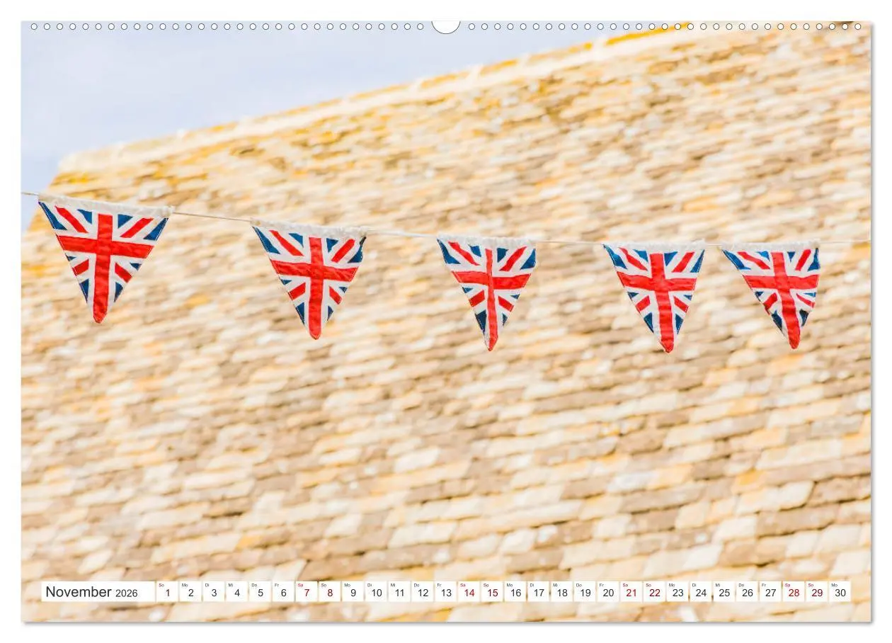 Bild: 9783457748565 | Die englischen Cotswolds (Wandkalender 2026 DIN A2 quer), CALVENDO...
