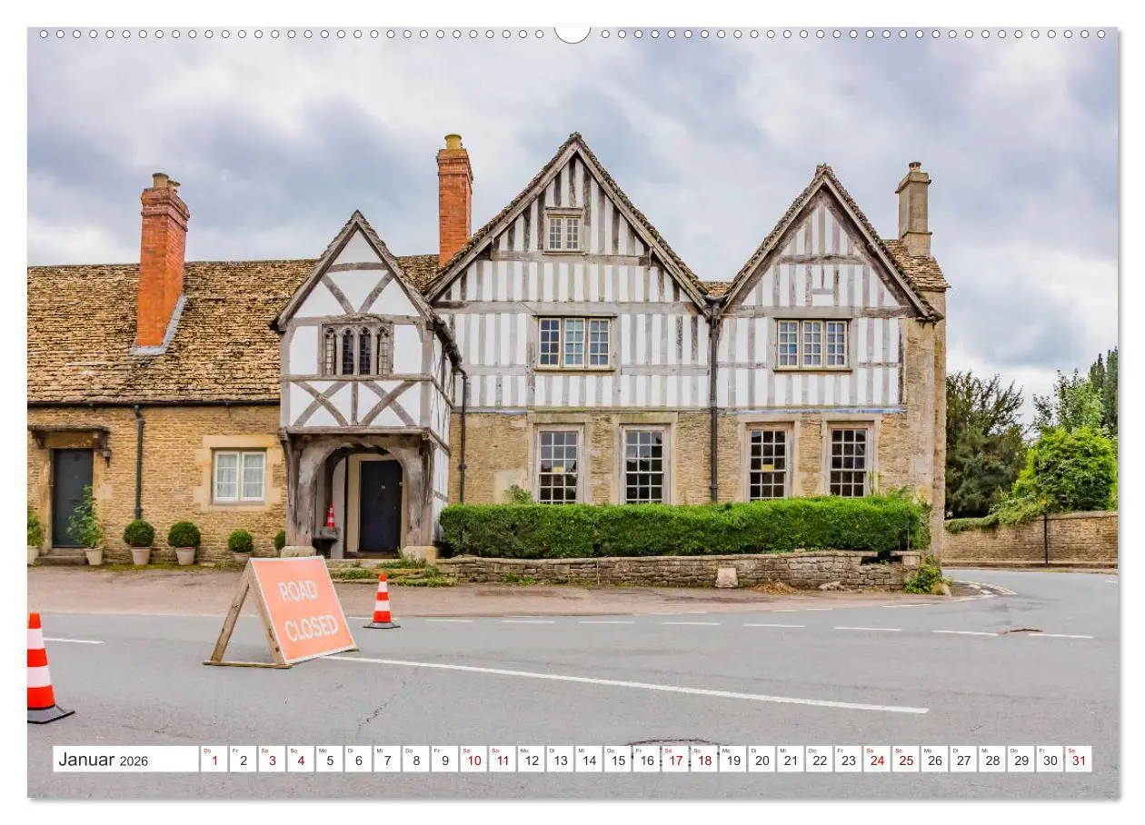 Bild: 9783457748565 | Die englischen Cotswolds (Wandkalender 2026 DIN A2 quer), CALVENDO...