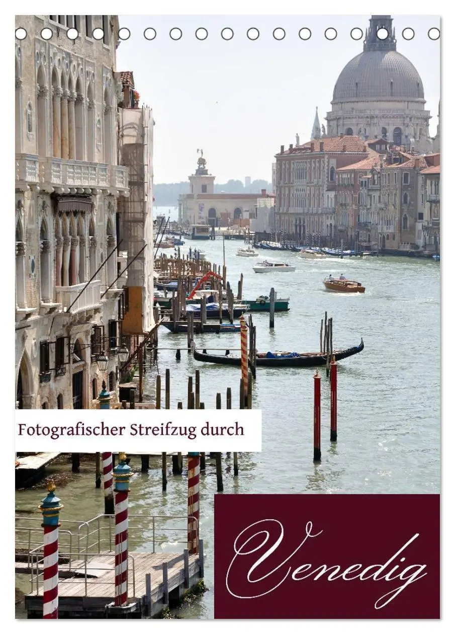 Cover: 9783516458565 | Fotografischer Streifzug durch Venedig (Tischkalender 2026 DIN A5...