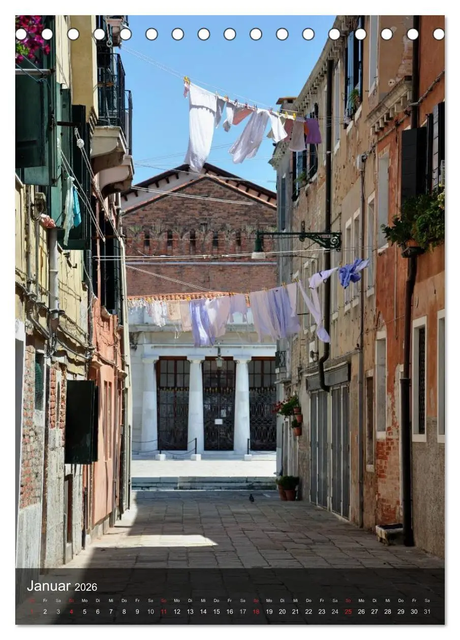 Bild: 9783516458565 | Fotografischer Streifzug durch Venedig (Tischkalender 2026 DIN A5...