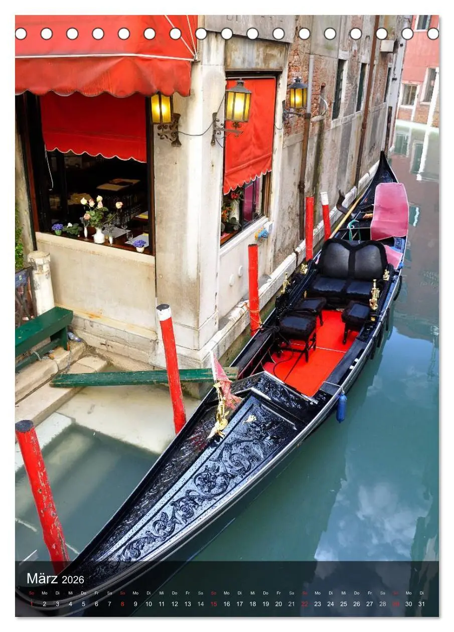 Bild: 9783516458565 | Fotografischer Streifzug durch Venedig (Tischkalender 2026 DIN A5...