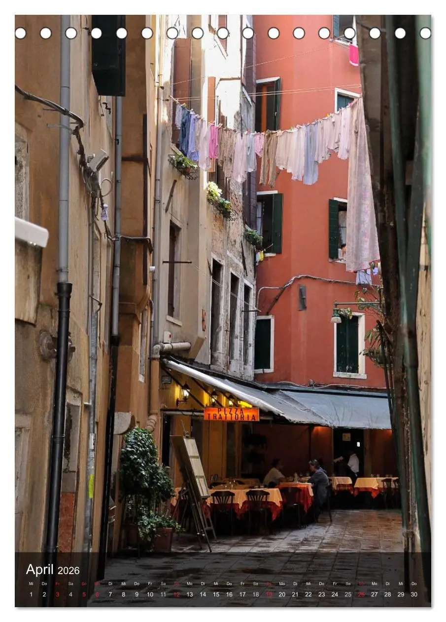 Bild: 9783516458565 | Fotografischer Streifzug durch Venedig (Tischkalender 2026 DIN A5...