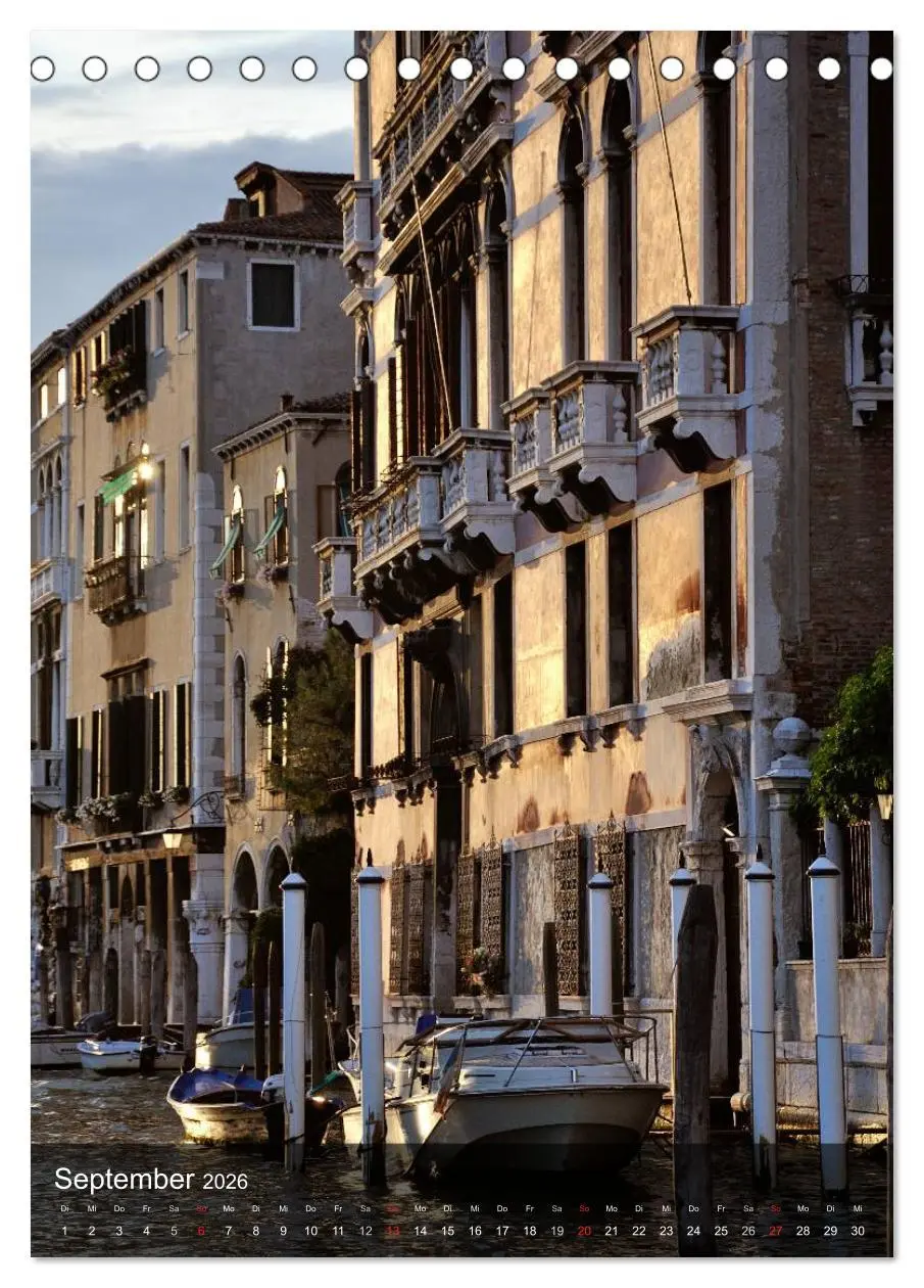 Bild: 9783516458565 | Fotografischer Streifzug durch Venedig (Tischkalender 2026 DIN A5...